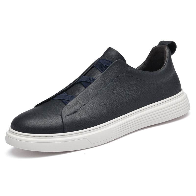 Men's Low Top Layer Cowhide Sports Board Shoes - Tredona LLC