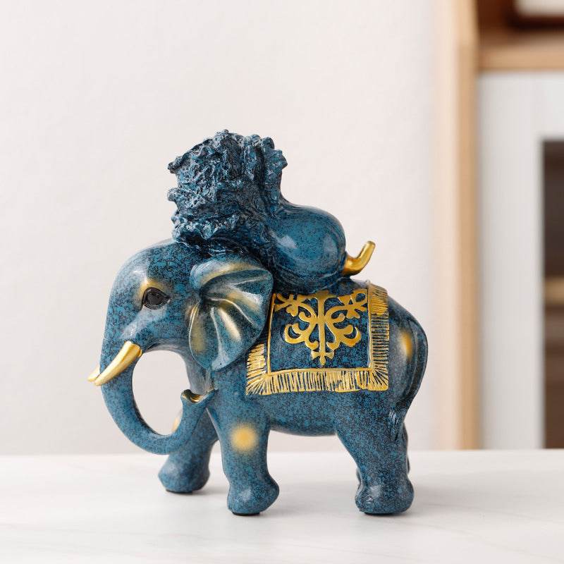 Home Ornament Elephant Decoration Living Room Wine Cabinet - Tredona LLC