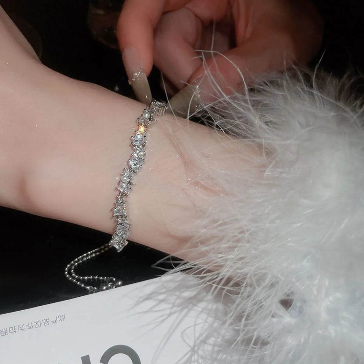 Copper Zircon Bracelet - Tredona LLC