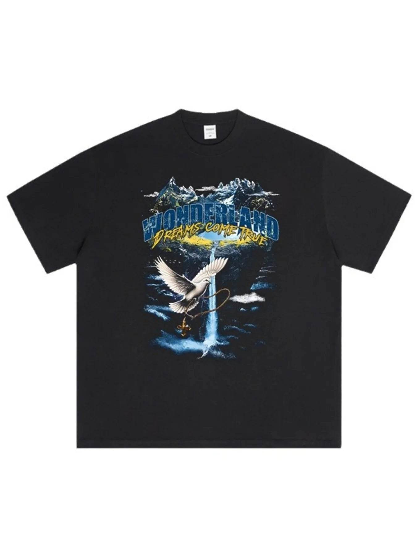 Men's Graphic Round Neck Short Sleeve T-Shirt - Tredona LLC