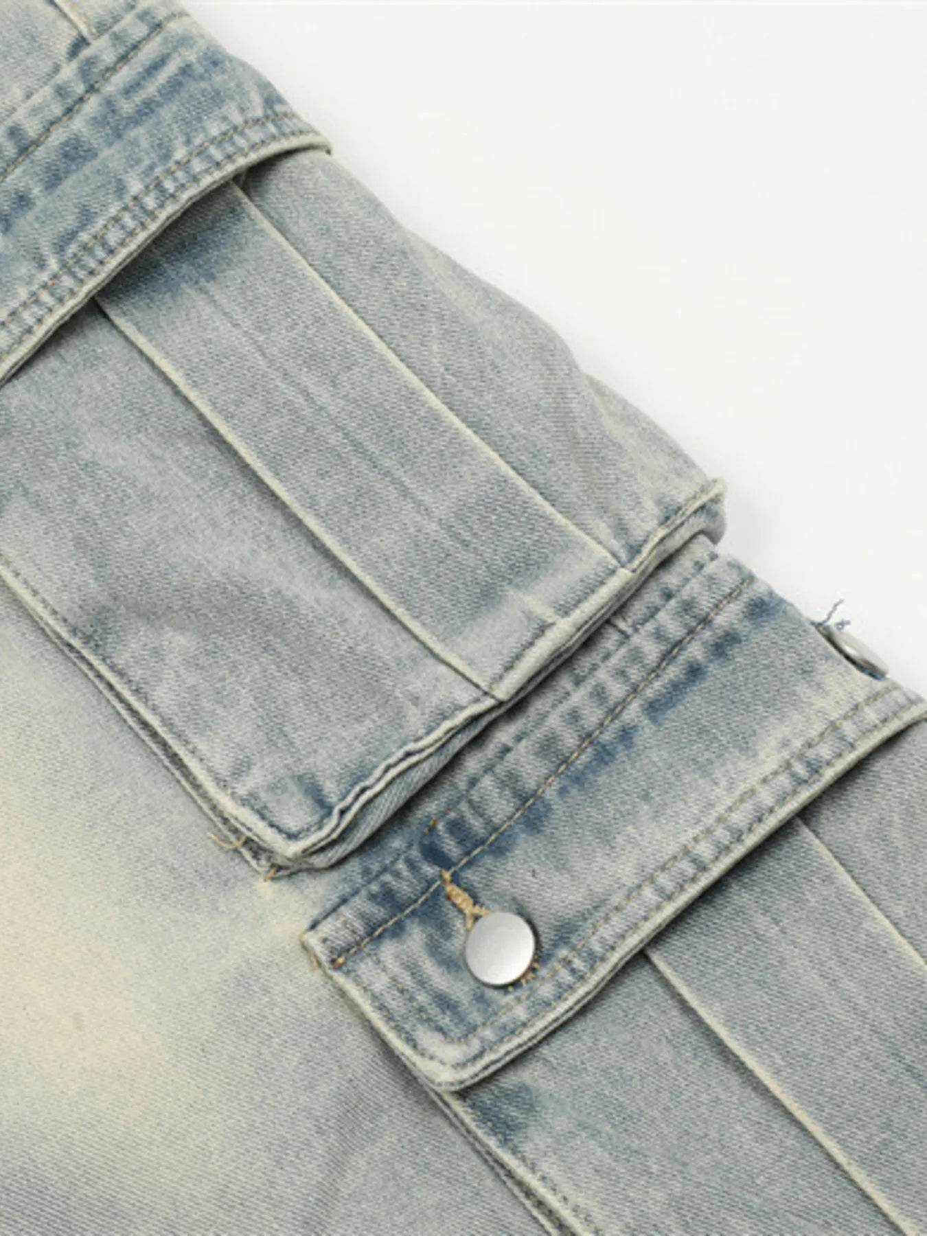 Men's Cargo Denim Shorts - Tredona LLC