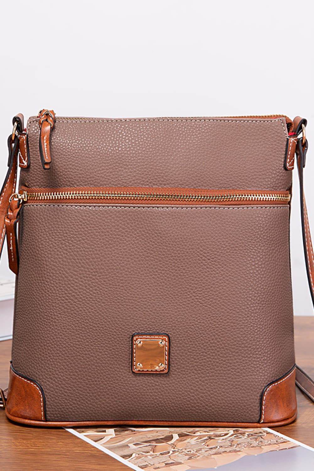 PU Leather Crossbody Bag - Tredona LLC