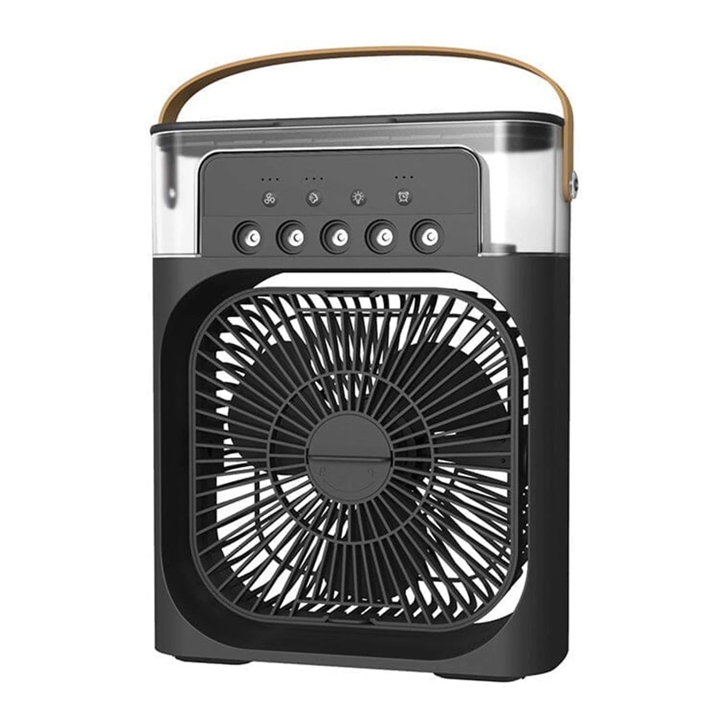 3 In 1 Fan Air Conditioners Portable USB Electric Fan LED Night Light Water Mist Fan Table Air Humidifier For Home Summer Cooler