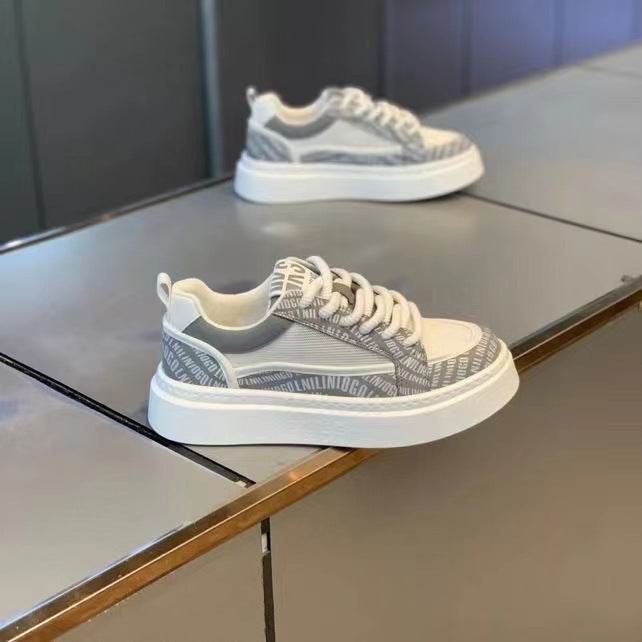 Thick Bottom Wear-resistant Board Shoes Breathable Fashion Casual Sneaker - Tredona LLC