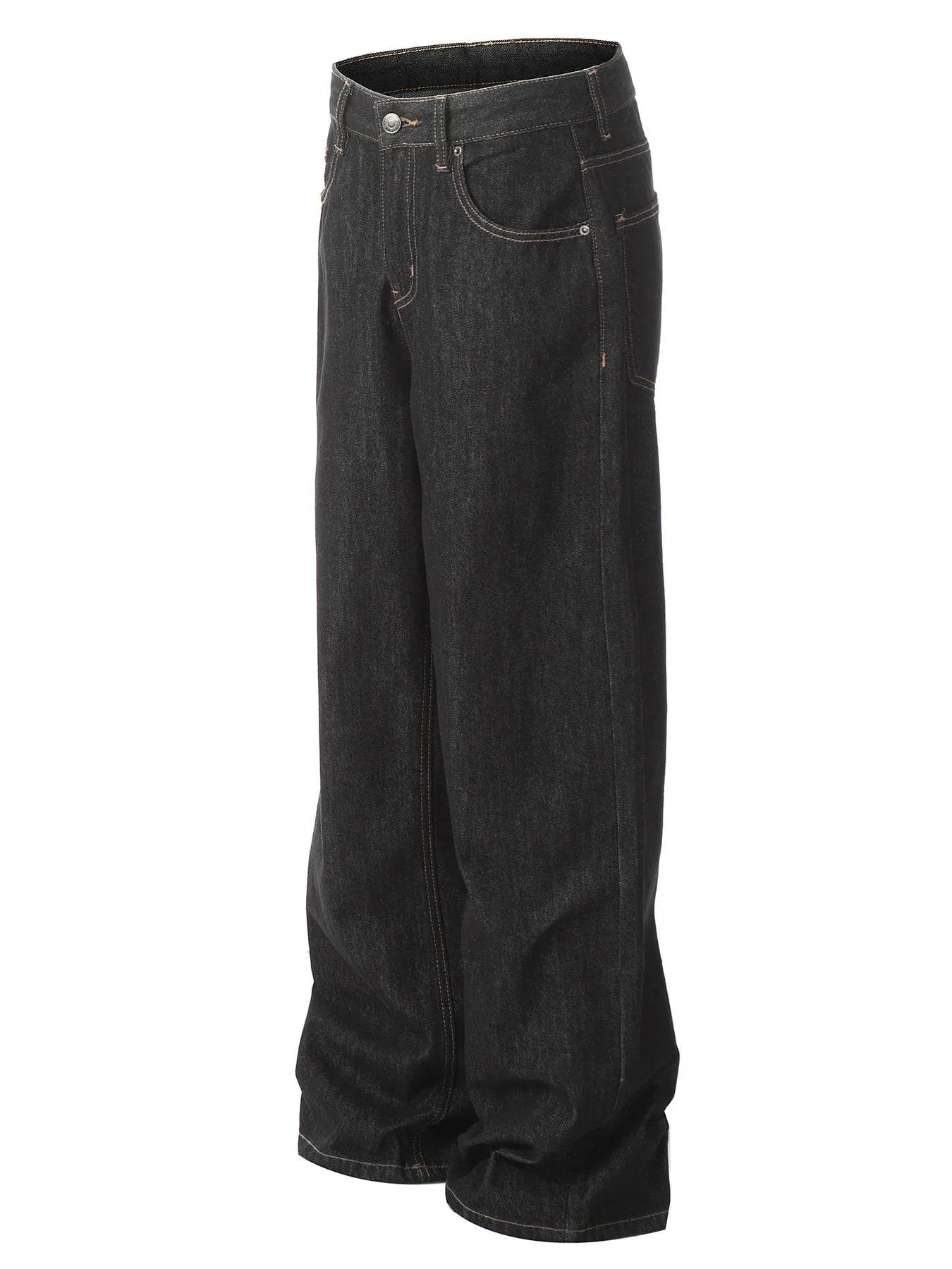 Men's Wide Leg Jeans - Tredona LLC