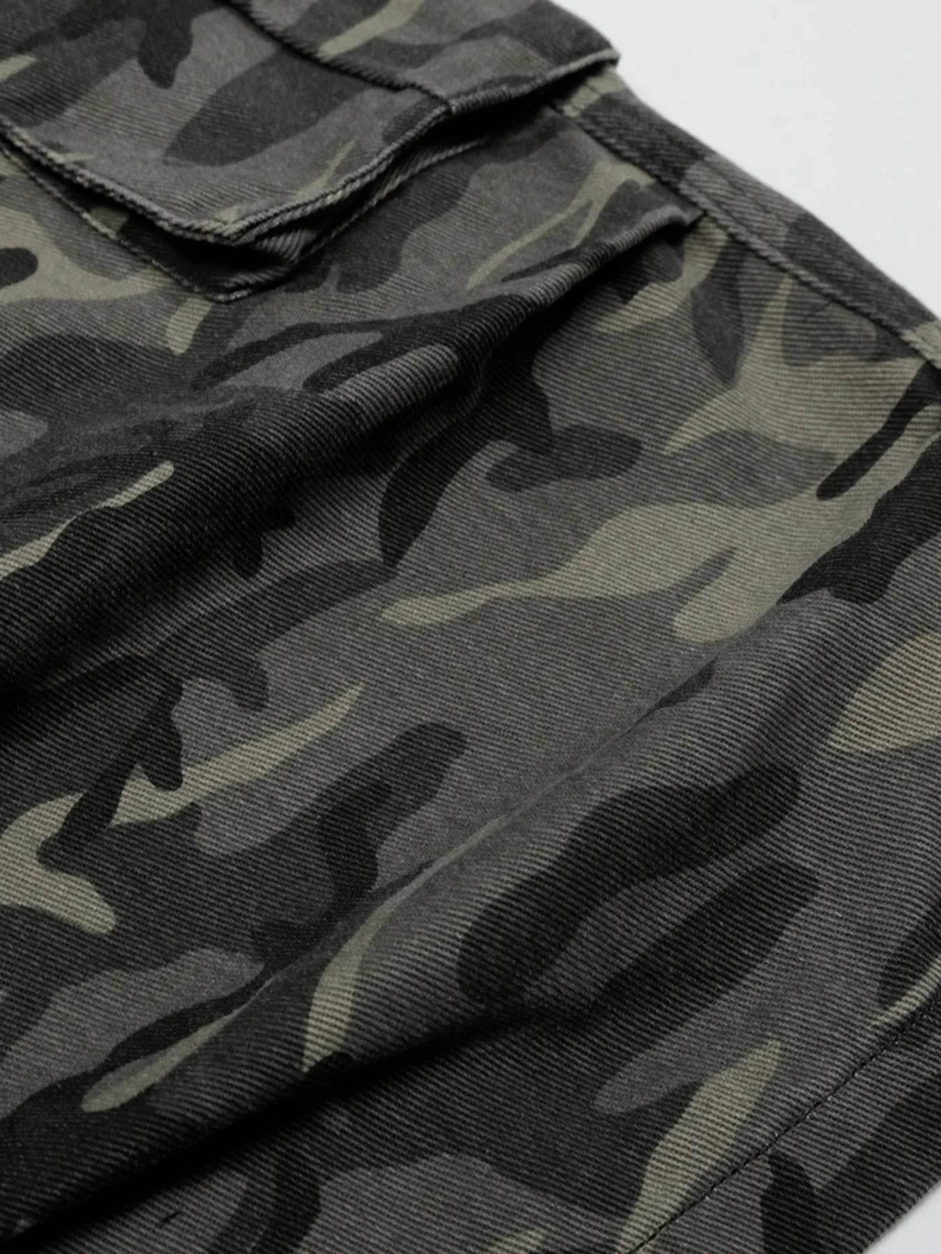 Men's Camouflage Cargo Shorts - Tredona LLC