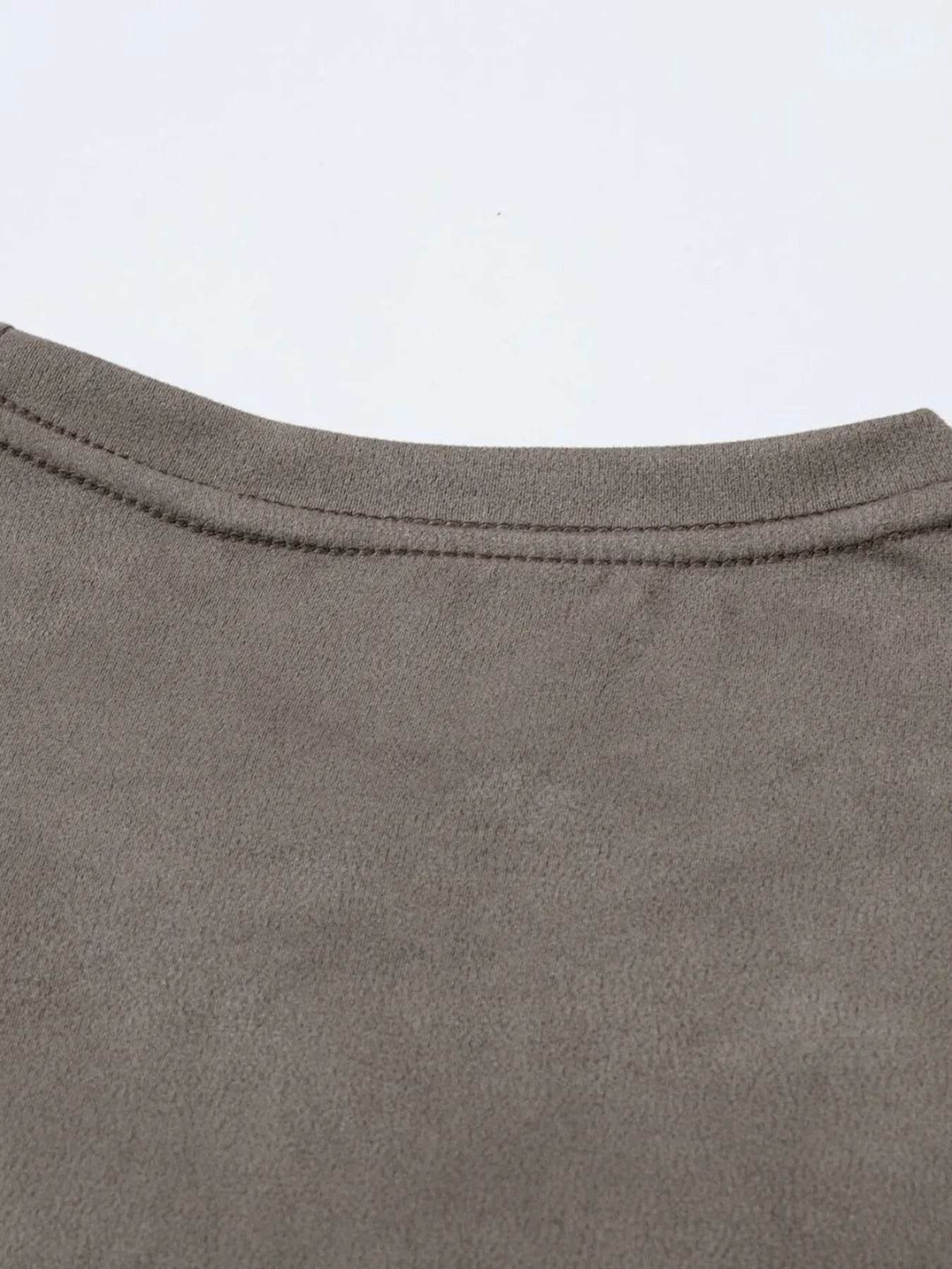 Men's Round Neck Short Sleeve Oversized T-Shirt - Tredona LLC