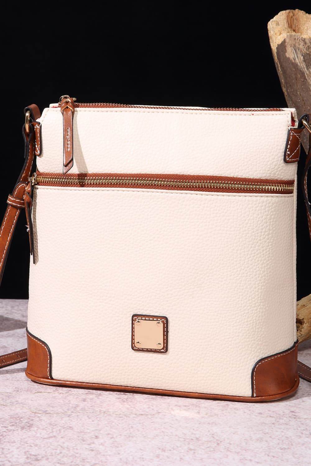PU Leather Crossbody Bag - Tredona LLC