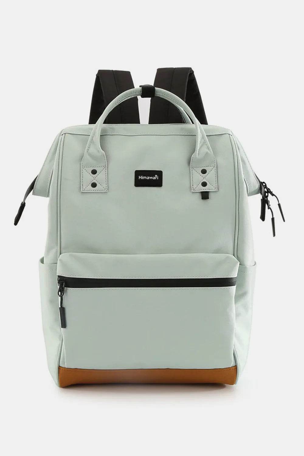 Himawari Waterproof Canvas Travel Backpack Bag with USB Port - Tredona LLC