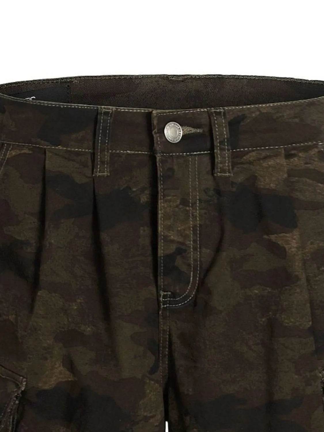 Men's Camouflage Cargo Shorts - Tredona LLC