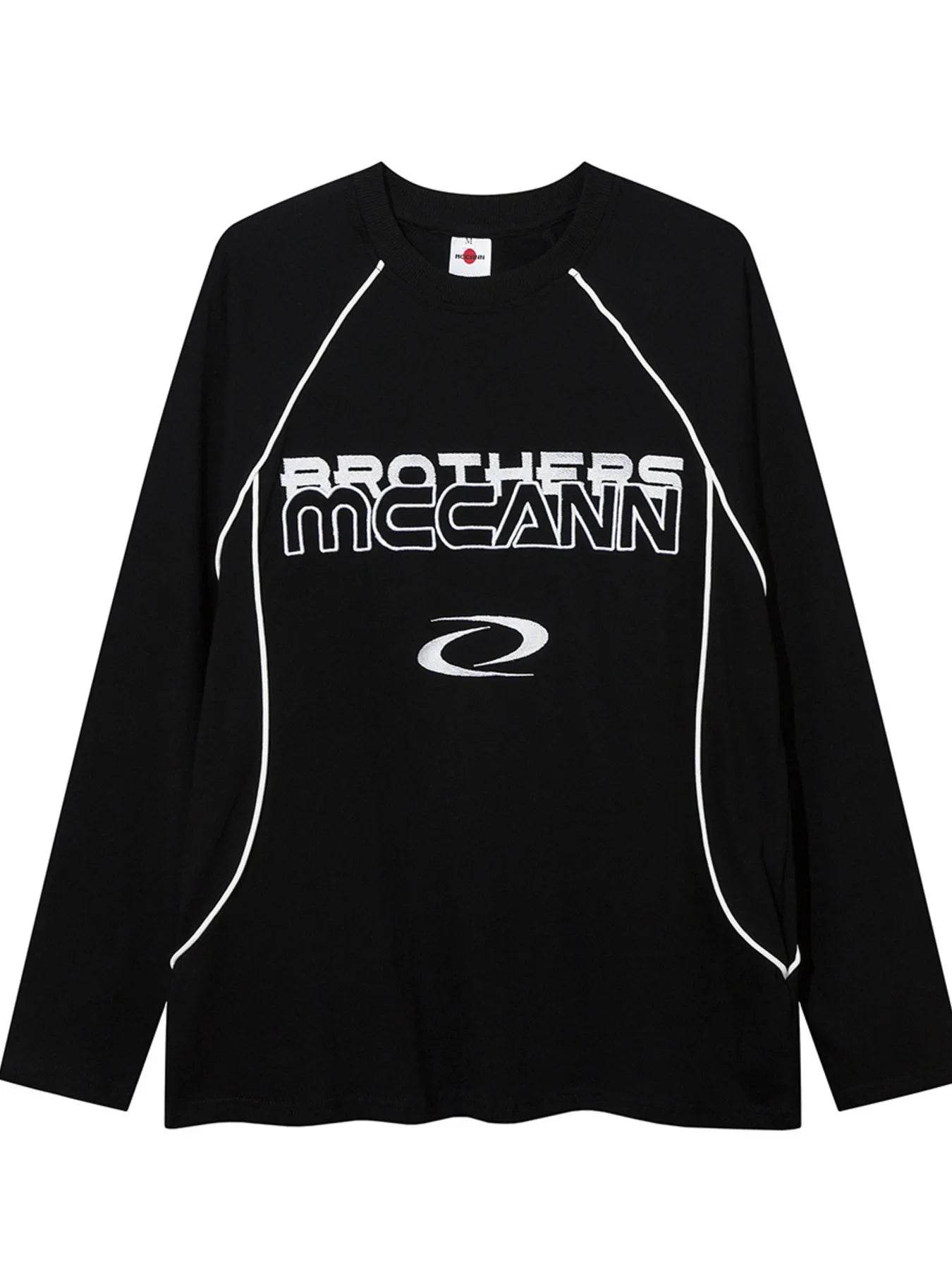 Men's Letter Graphic Long Sleeve T-Shirt - Tredona LLC