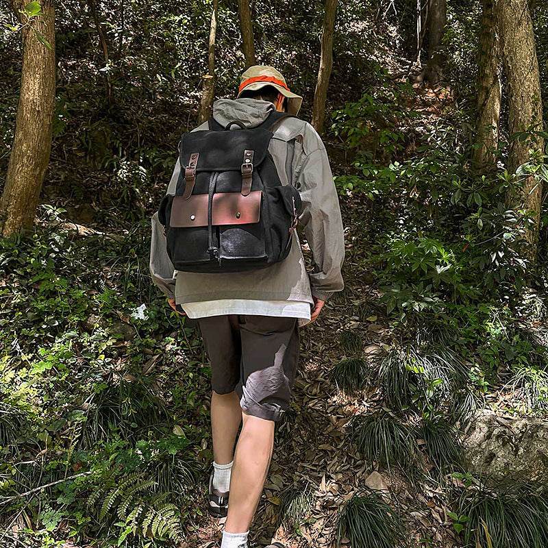 Fashion Personality Canvas Men's Backpack - Tredona LLC