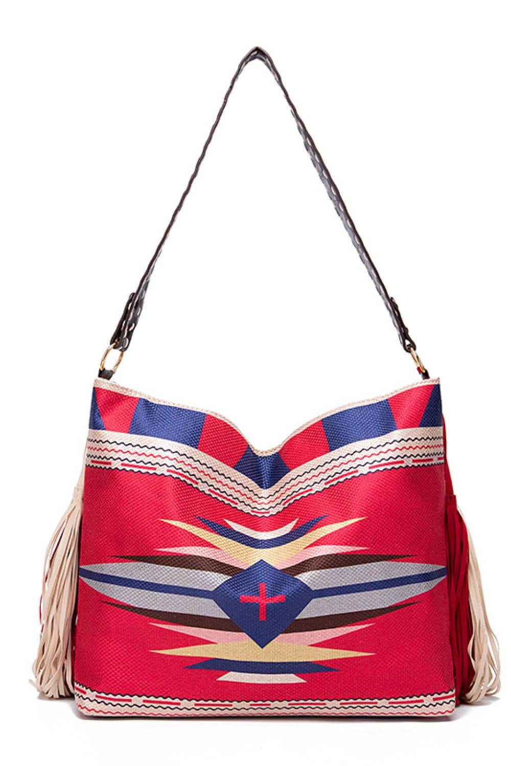Geometric Canvas Tote Bag - Tredona LLC