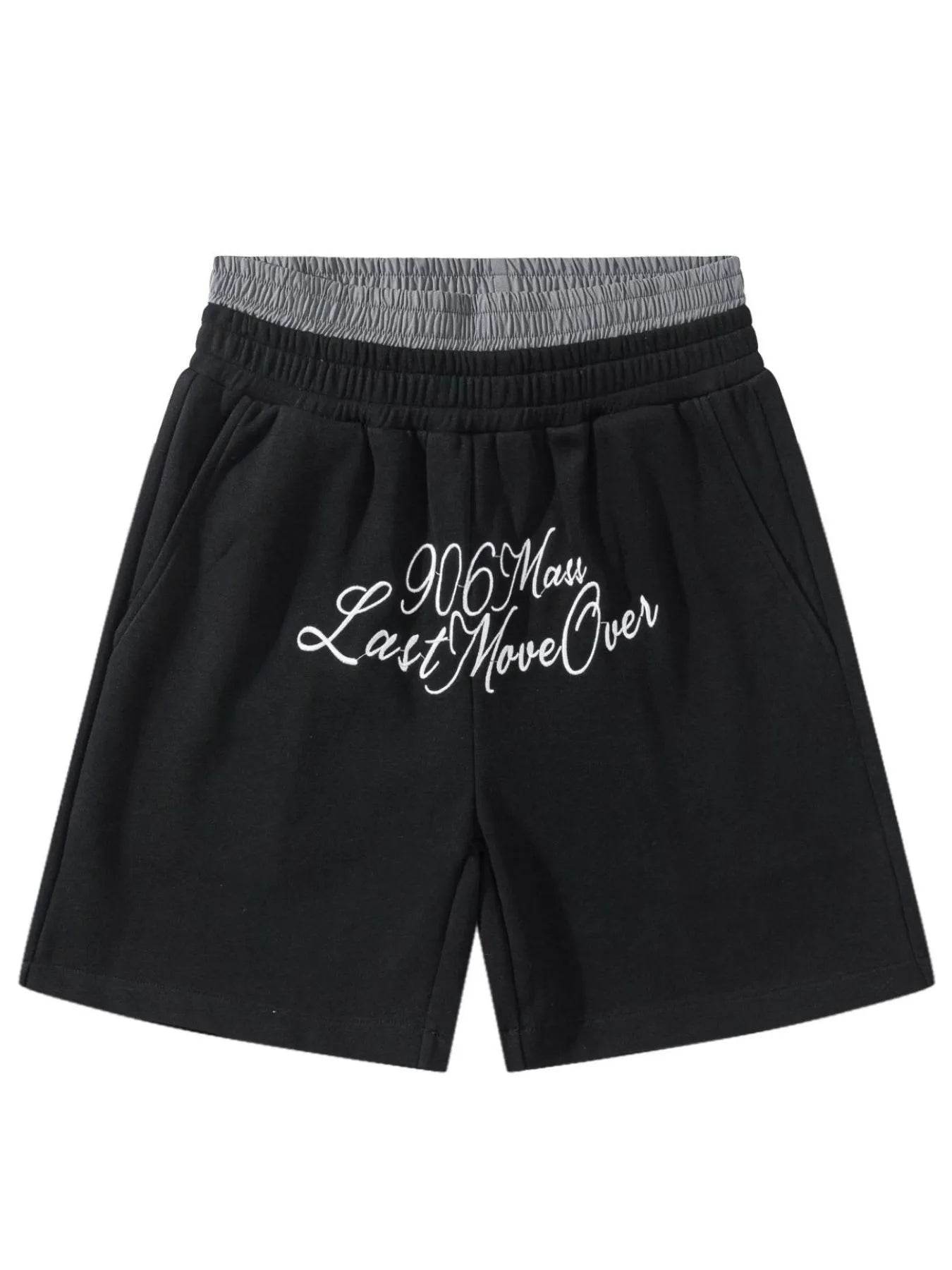 Men's Embroidered Casual Shorts - Tredona LLC