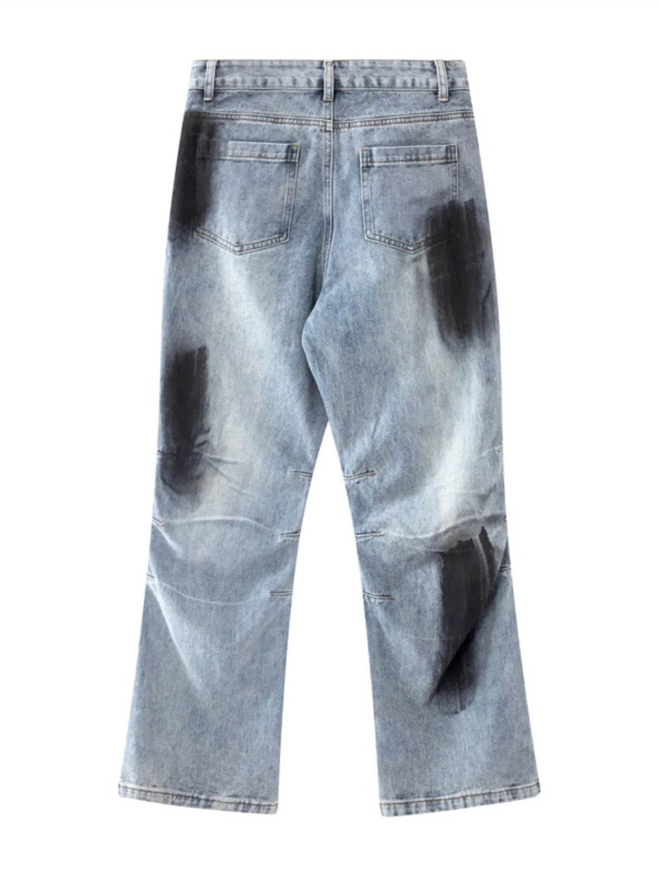 Men's Wide Leg Jeans - Tredona LLC