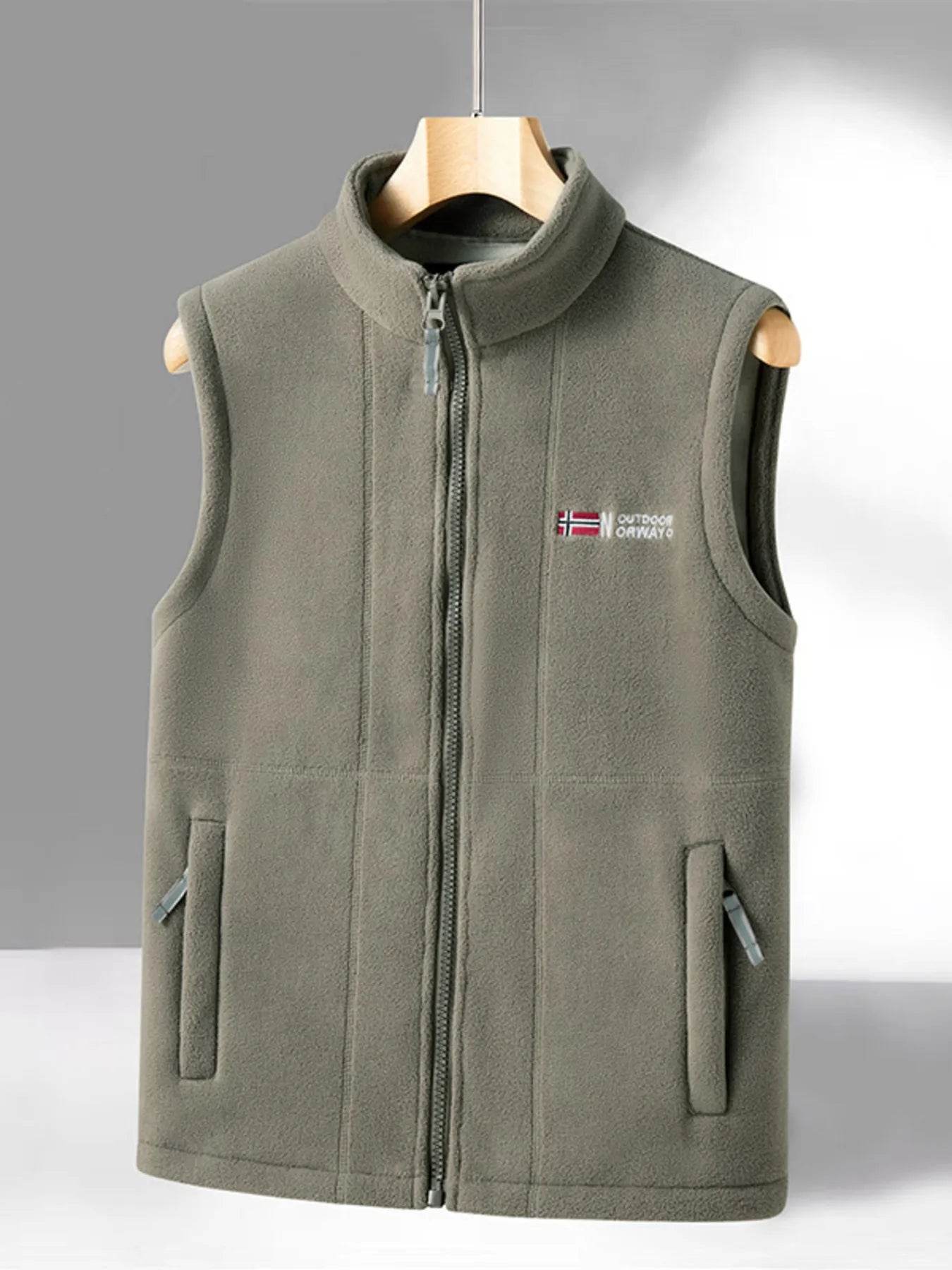 Men's Zip Up Vest - Tredona LLC