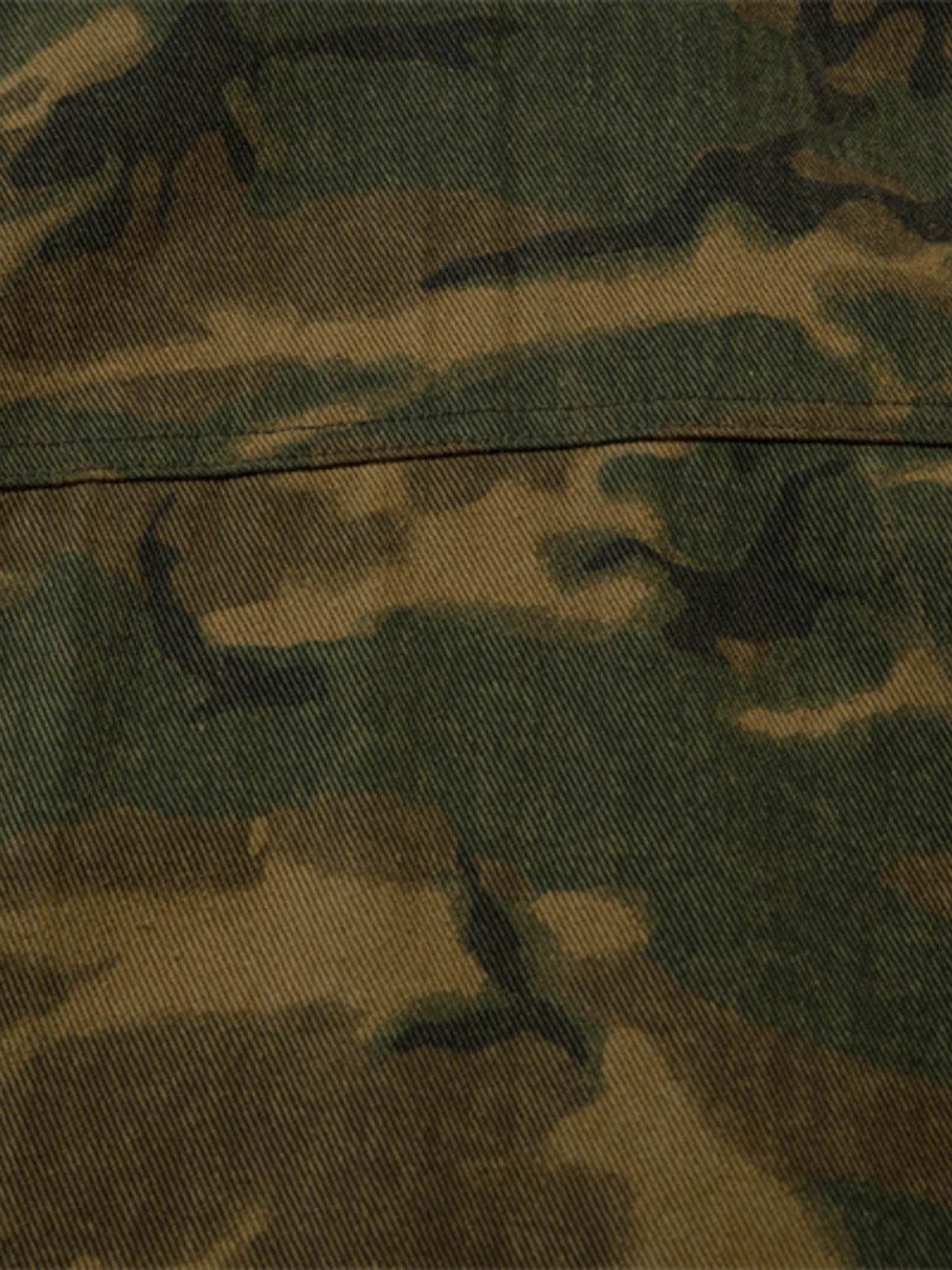 Men's Camouflage Zip Up Hooded Windbreaker Jacket - Tredona LLC