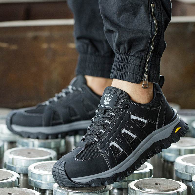 Men's Deodorant Toe Cap Lightweight Protective Footwear - Tredona LLC