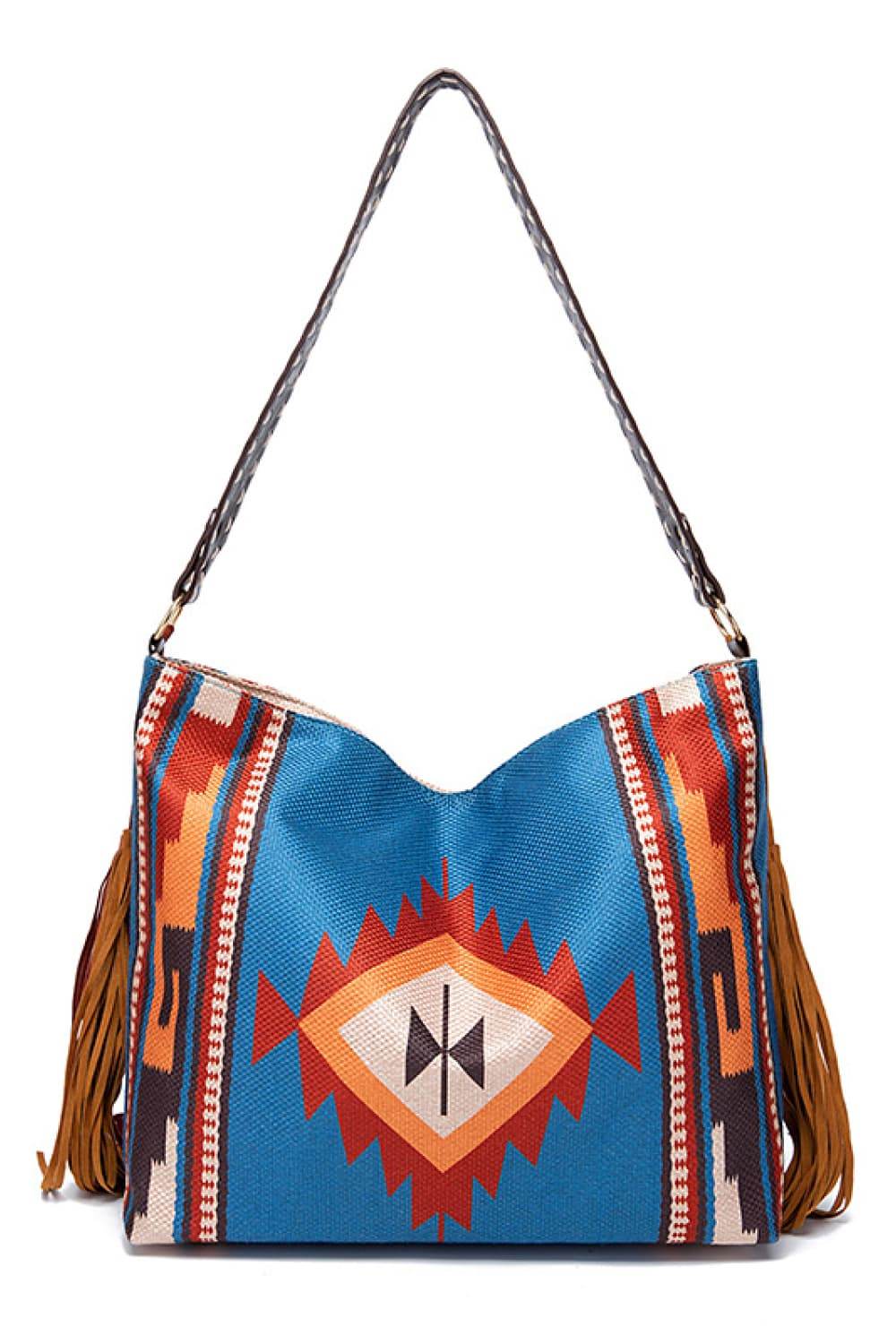 Geometric Canvas Tote Bag - Tredona LLC