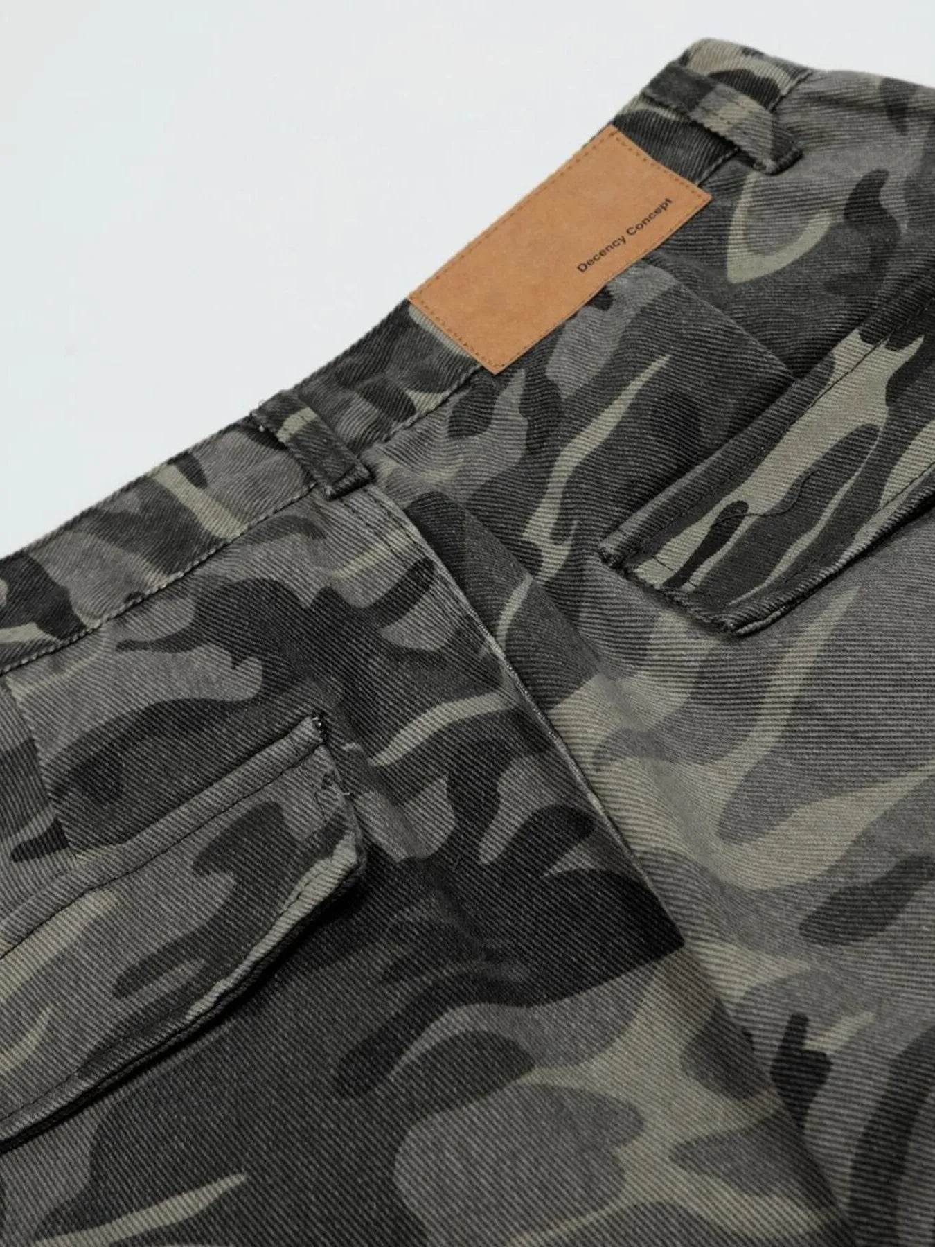 Men's Camouflage Cargo Shorts - Tredona LLC