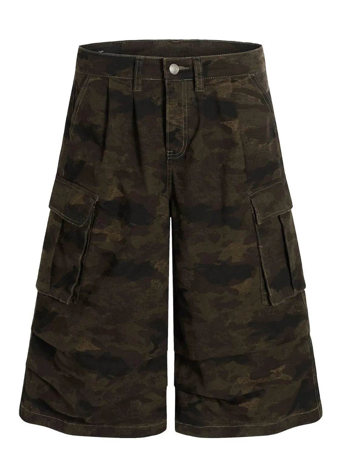 Men's Camouflage Cargo Shorts - Tredona LLC
