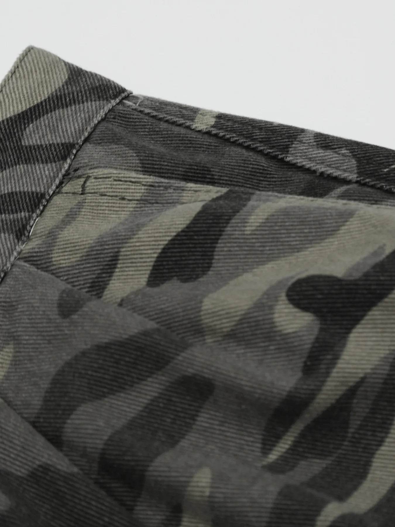 Men's Camouflage Cargo Shorts - Tredona LLC