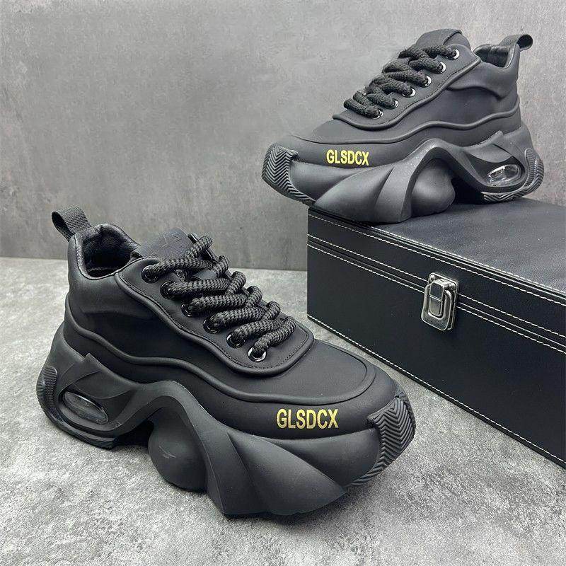 Leather Surface Trend Sports Leisure Platform Men's Shoes - Tredona LLC