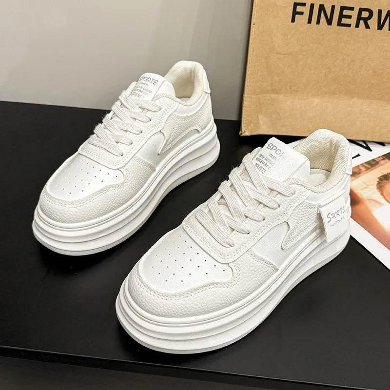 Contrast Platform Sneakers - Tredona LLC