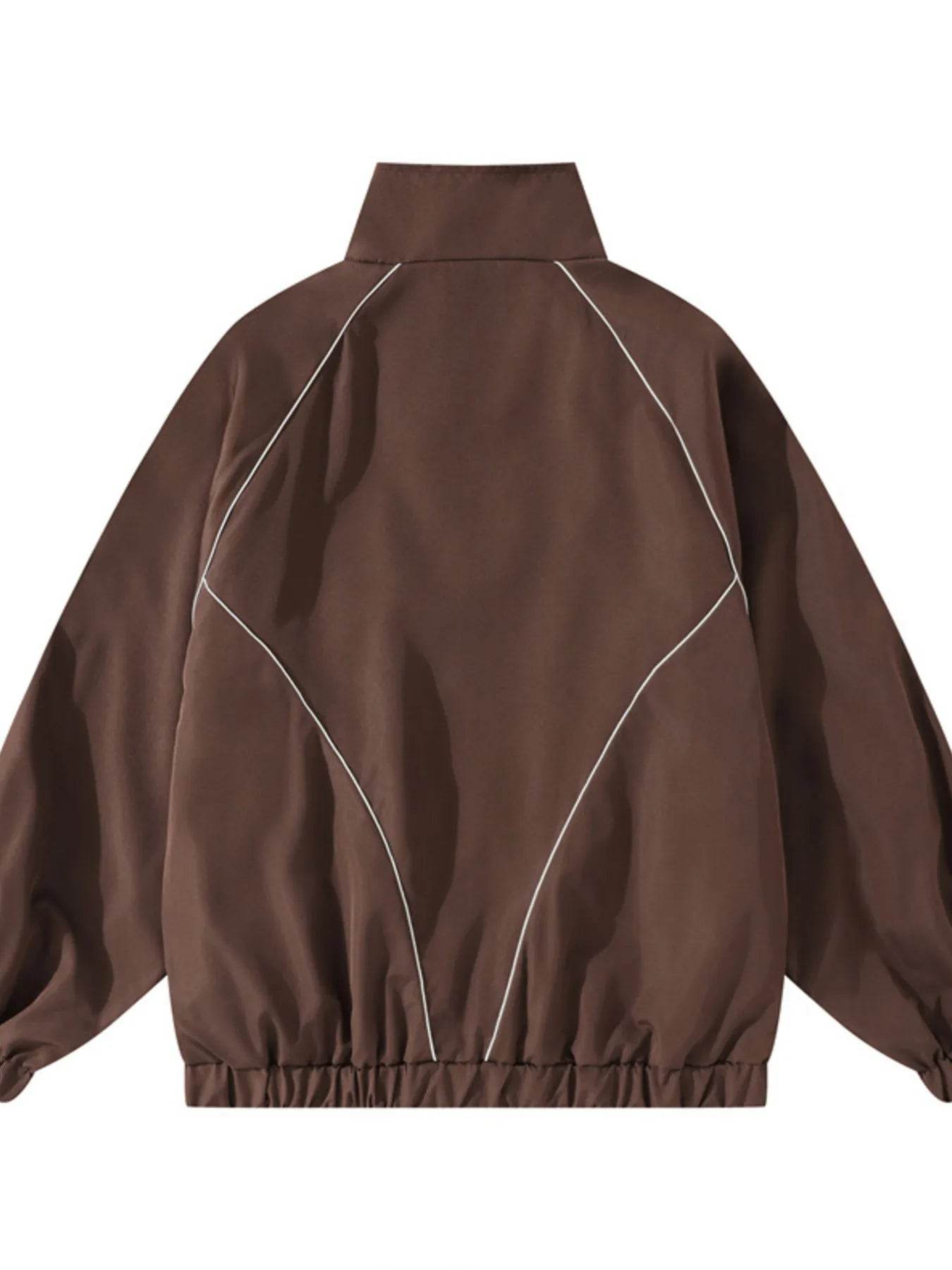 Men's Zip Up Long Sleeve Jacket - Tredona LLC