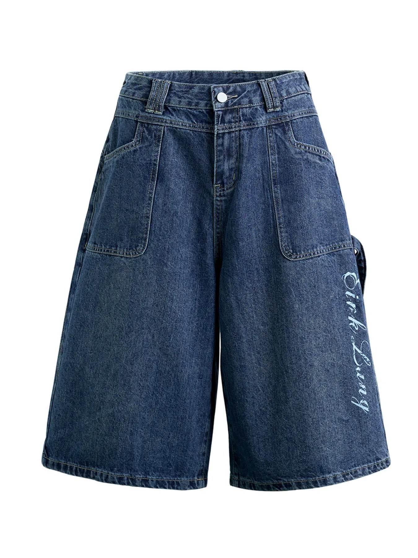 Men's Wash Denim Shorts - Tredona LLC