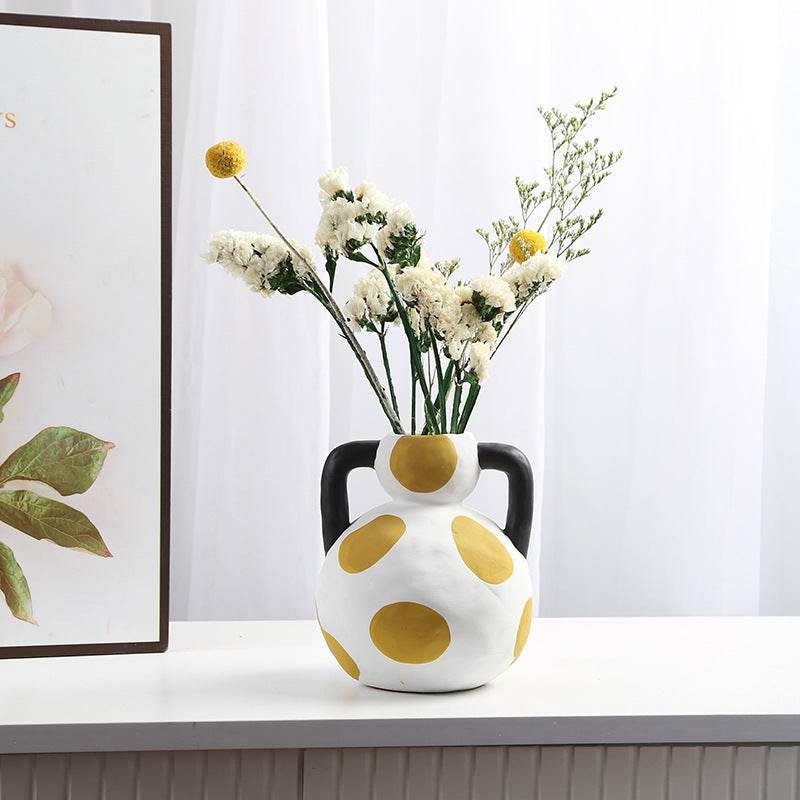 Ceramic Vase Decoration Living Room Home Decoration - Tredona LLC