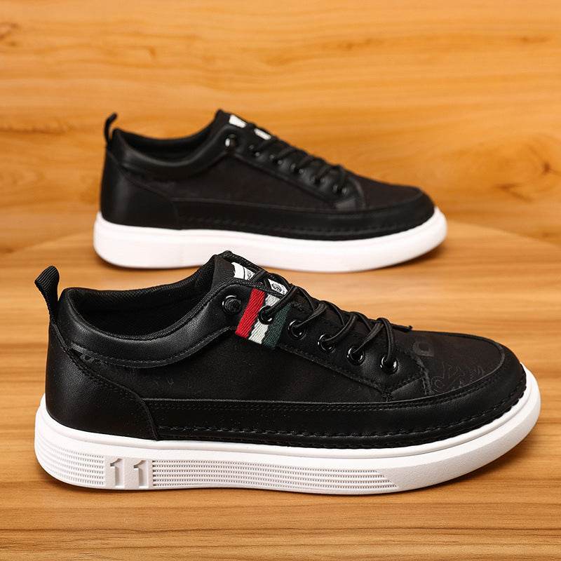 Casual Men's Sneakers High-end Versatile Canvas Sneakers Bandage Dress - Tredona LLC