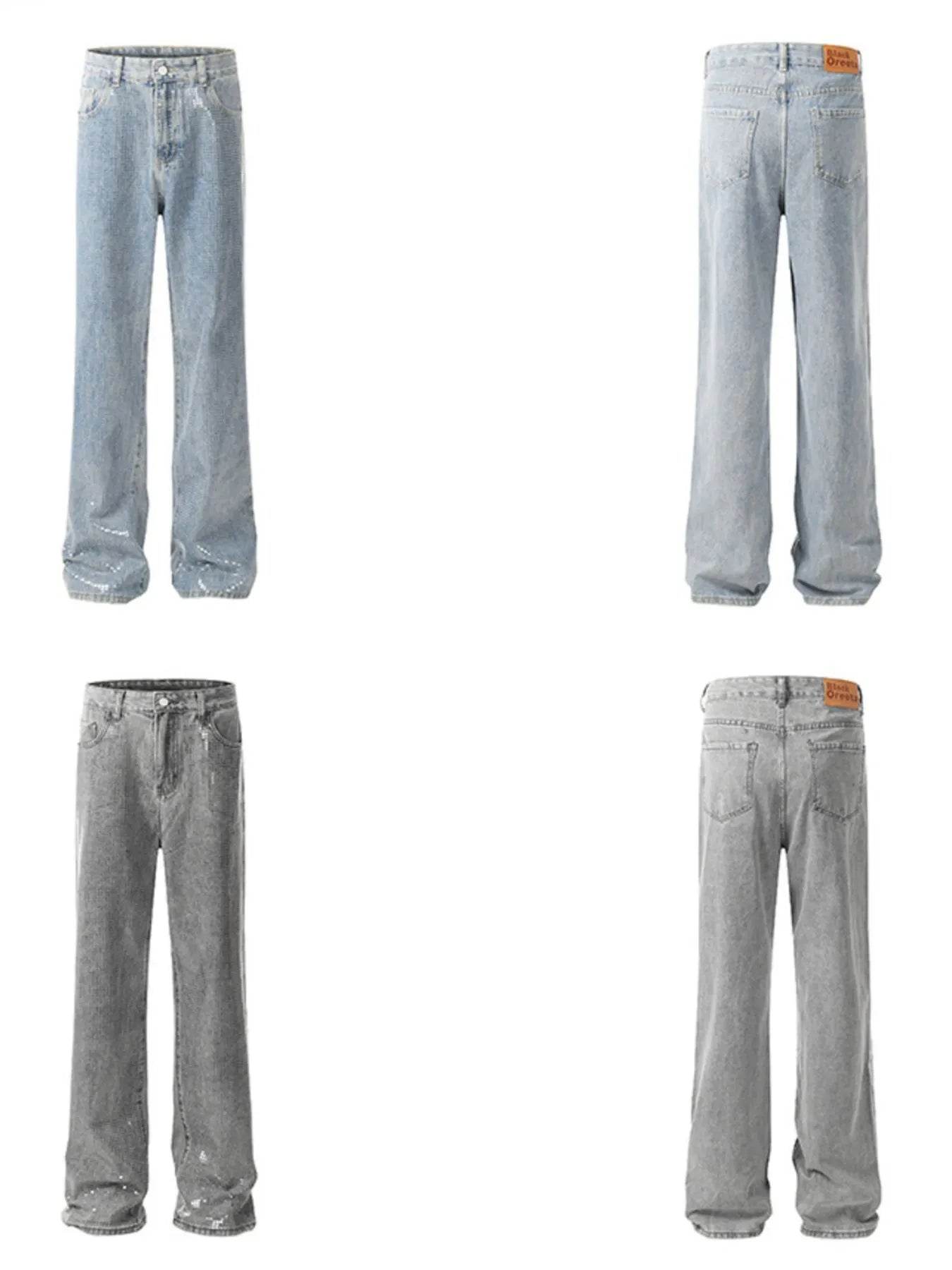 Men's Straight-Leg Jeans - Tredona LLC