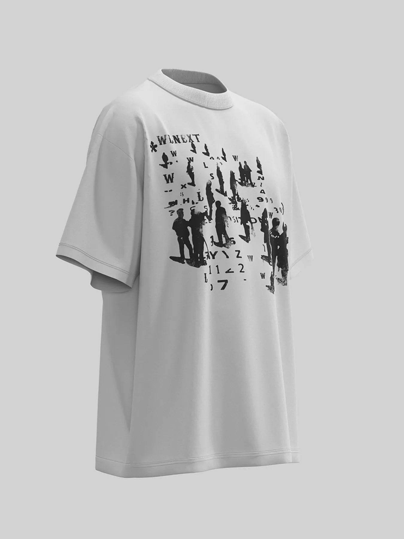 Men's Graphic Round Neck Short Sleeve T-Shirt - Tredona LLC