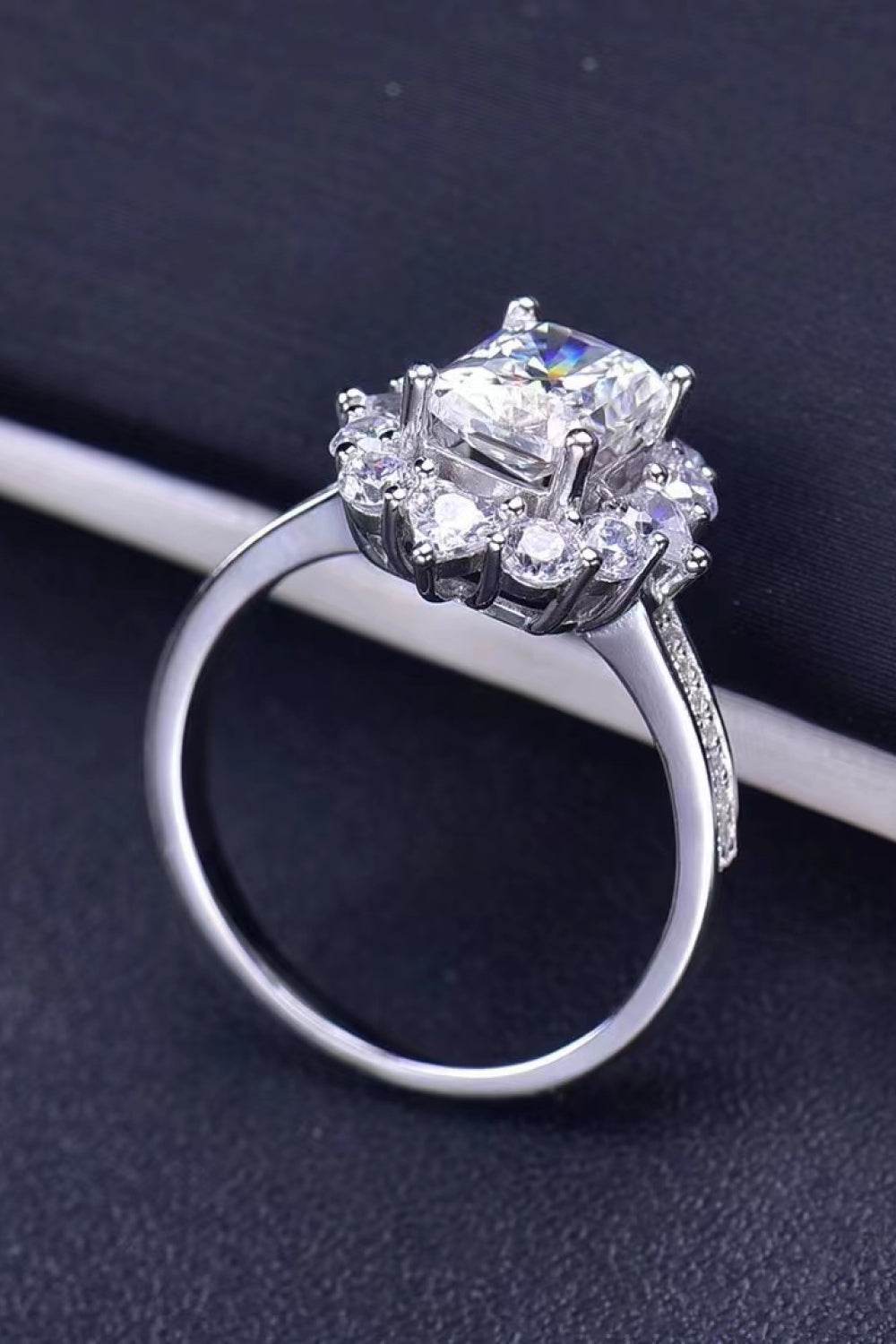 Need You Now 2 Carat Moissanite Ring - Tredona LLC