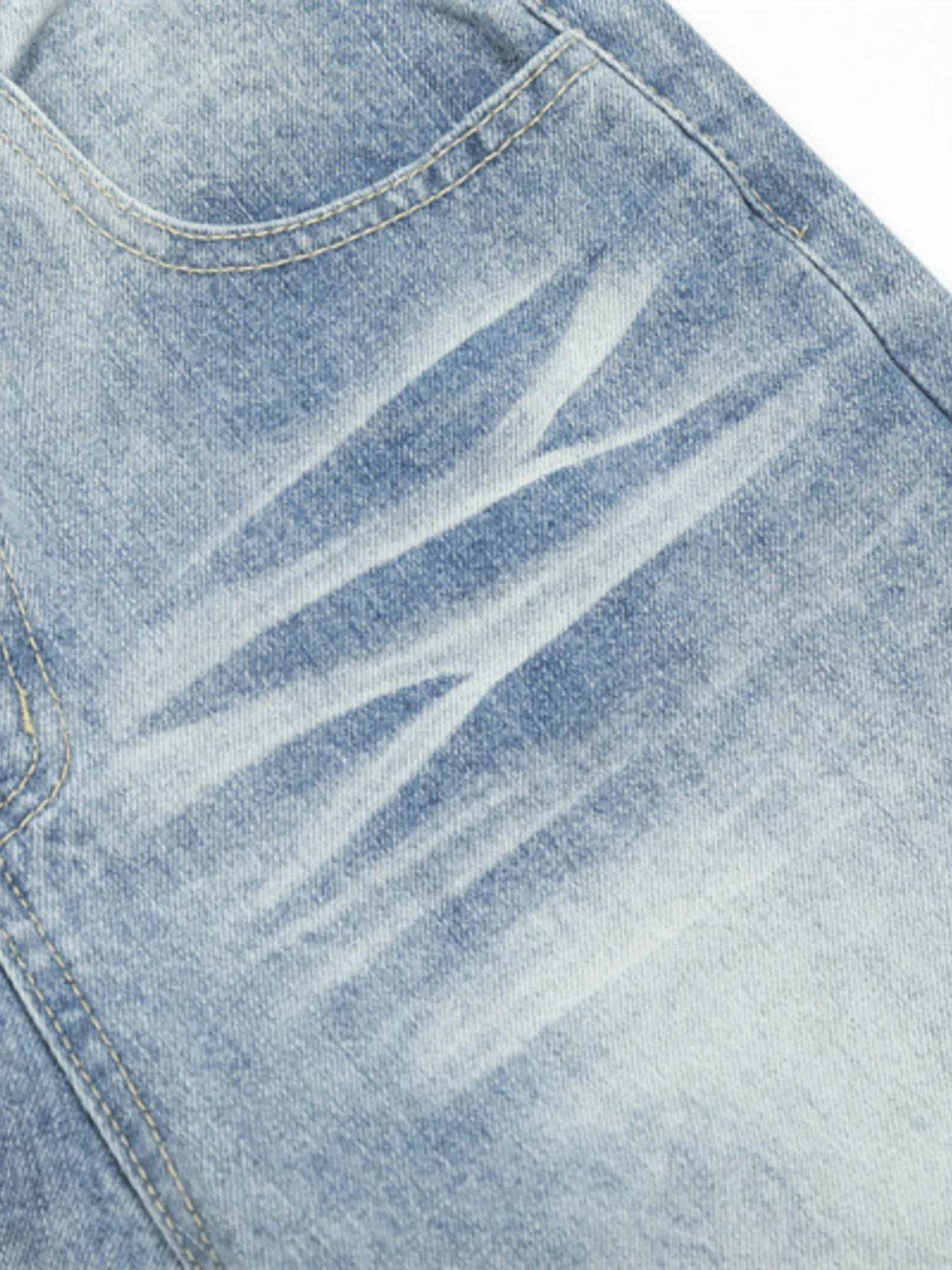 Men's Wide Leg Jeans - Tredona LLC