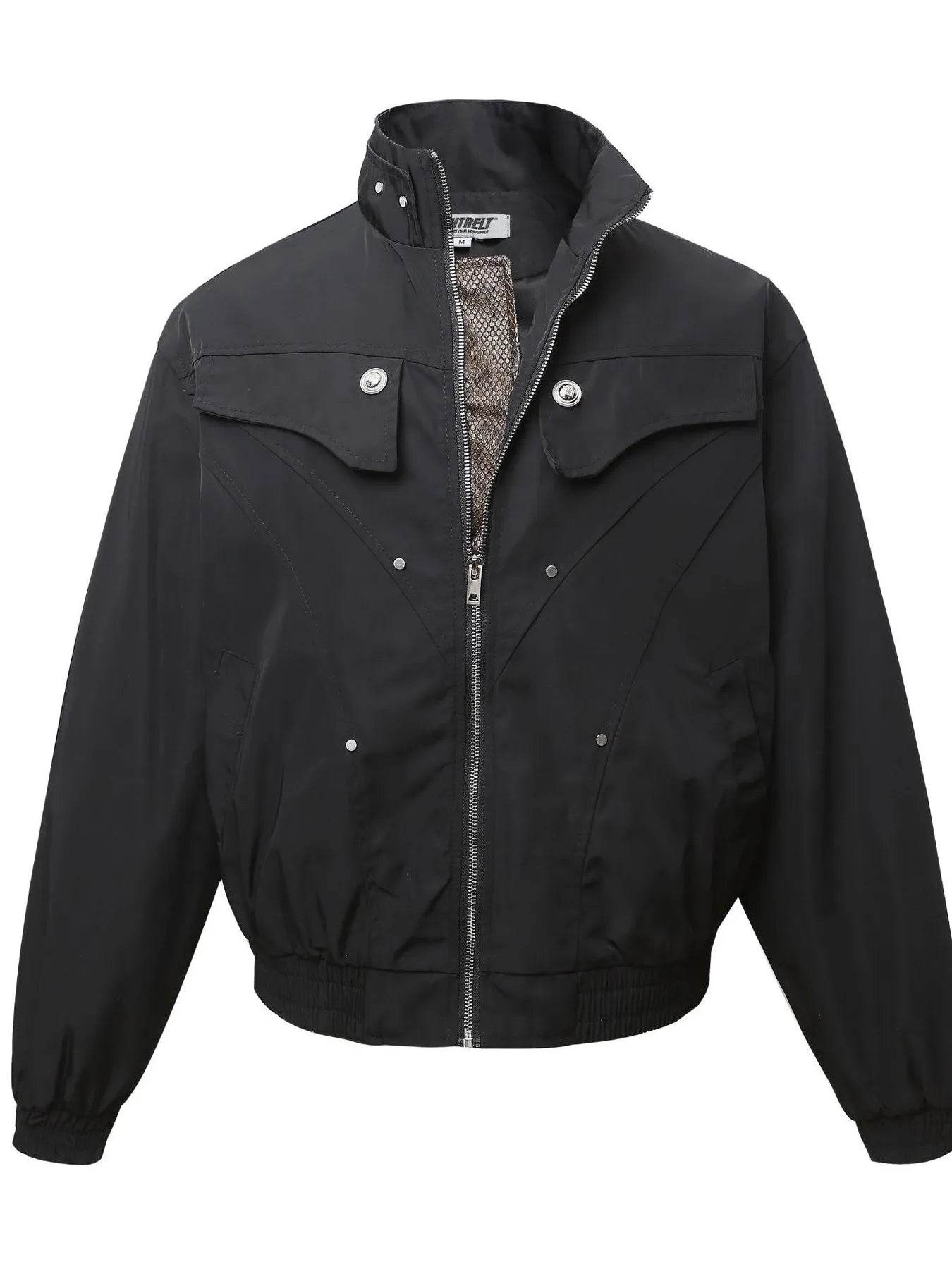 Men's Zip Up Long Sleeve Jacket - Tredona LLC