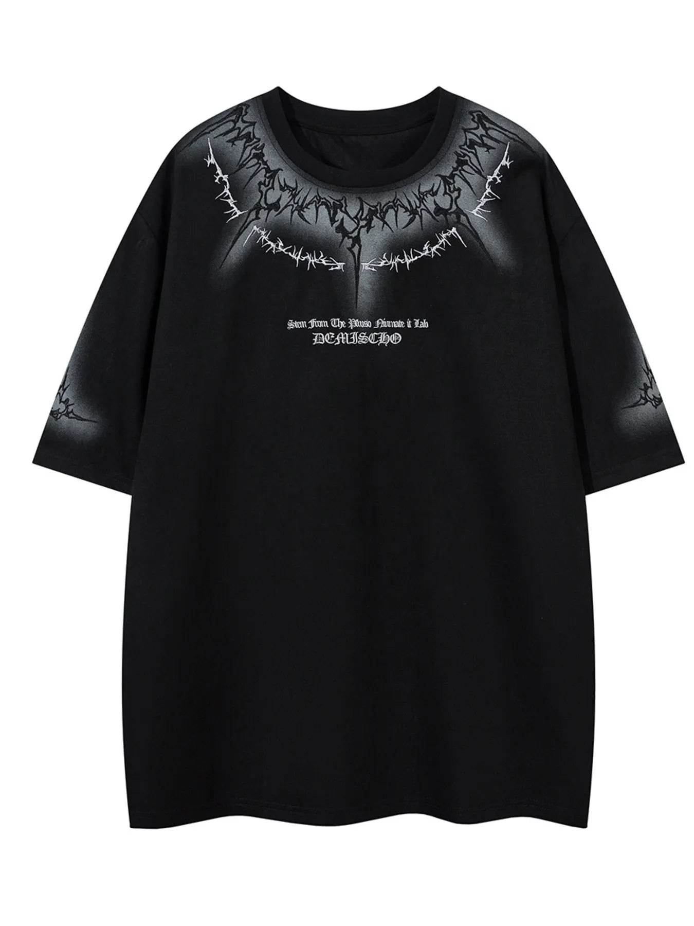 Men's Round Neck Short Sleeve Oversized T-Shirt - Tredona LLC