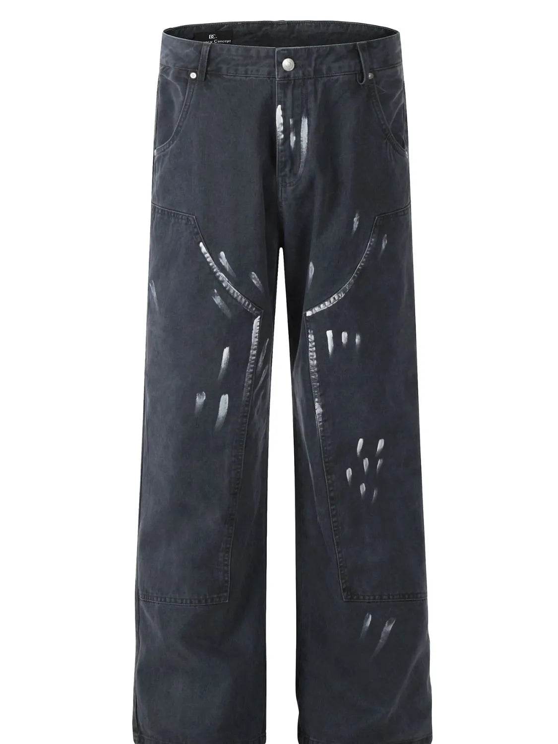 Men's Wide Leg Pants - Tredona LLC