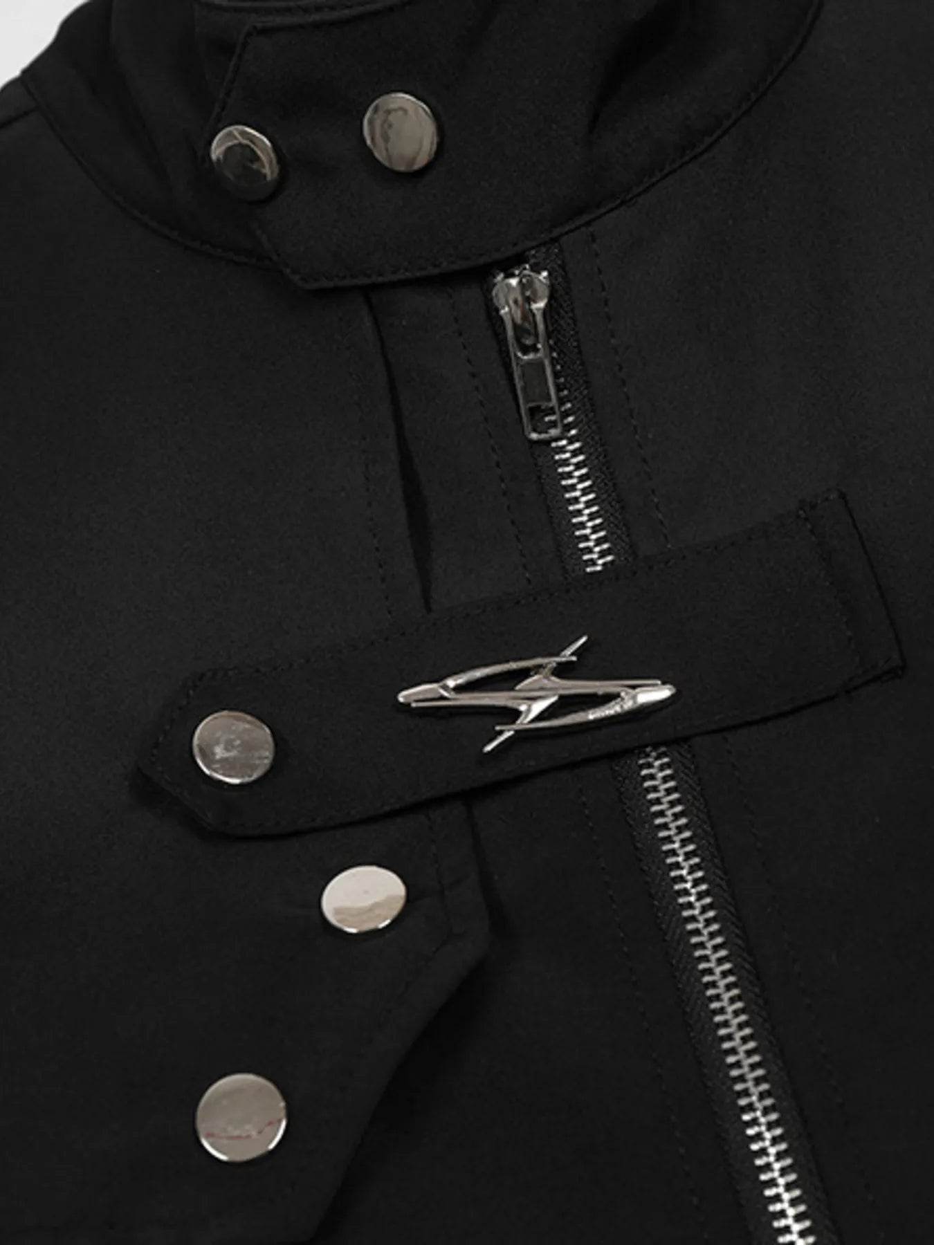 Men's Zip Up Long Sleeve Jacket - Tredona LLC