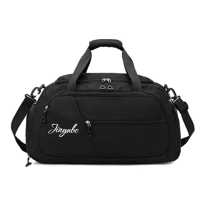 Contrast Nylon Travel Bag - Tredona LLC