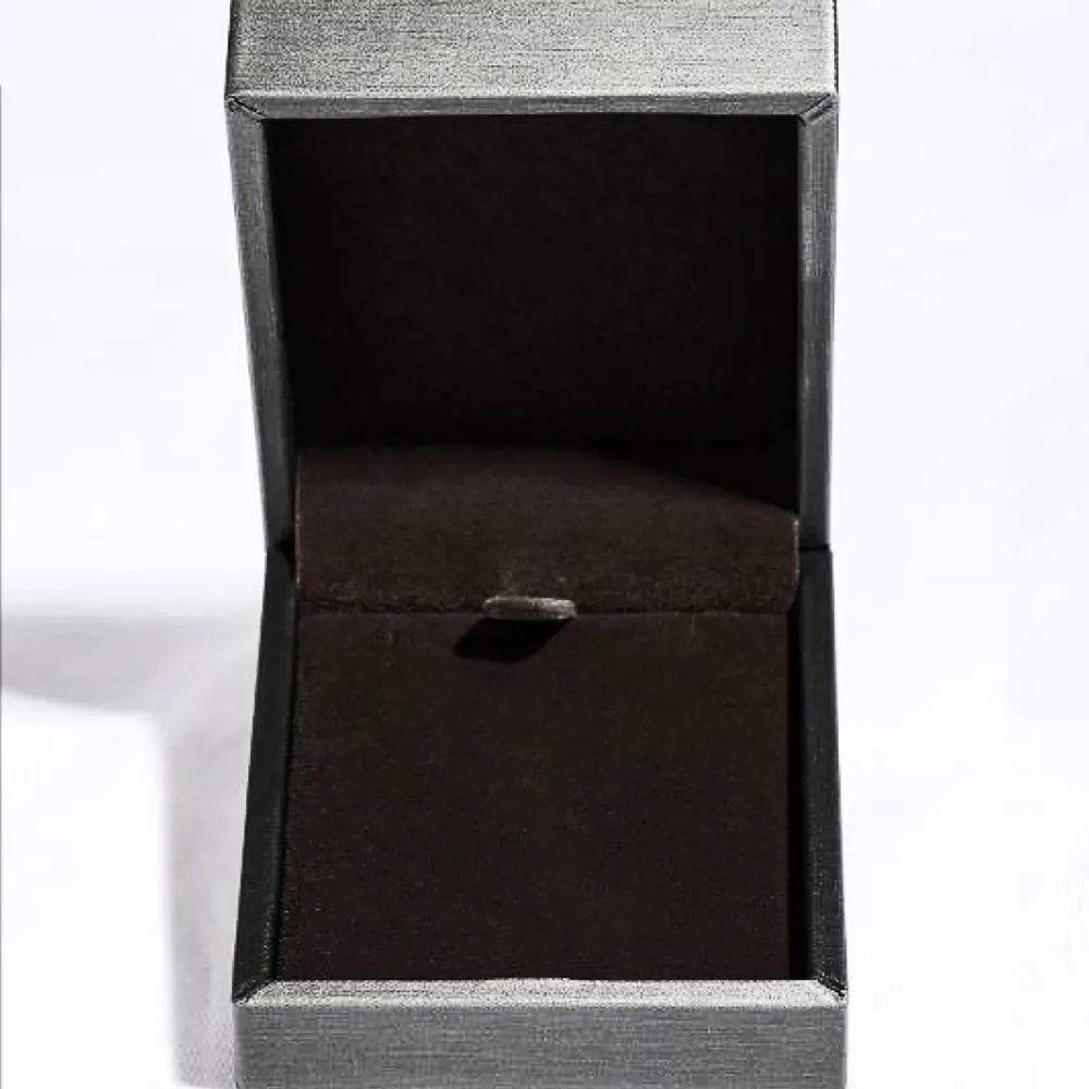 925 Sterling Silver Inlaid Moissanite Ring - Tredona LLC