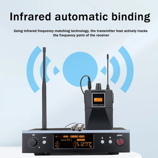 PSM300Professional stage wireless ear return live broadcast return performance specific waist bag wireless monitoring headphones