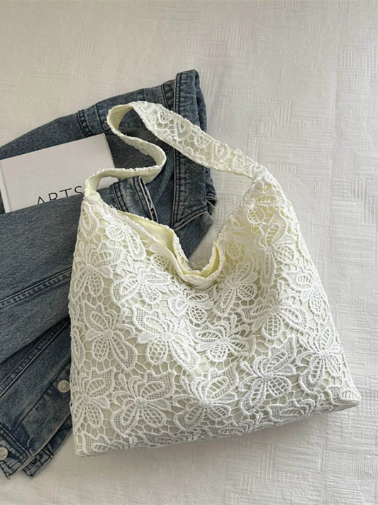 Lace Pattern Shoulder Bag - Tredona LLC