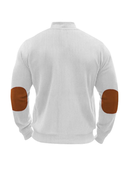 Men's Full Size Zip Up Long Sleeve Jacket Plus Size - Tredona LLC