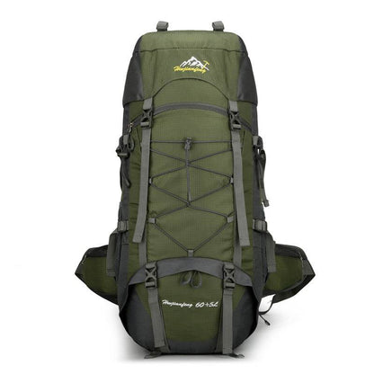 New Outdoor Mountaineering Bag For Men 65L Large Capacity Lightweight Waterproof Professional Hiking Camping Backpack For Women - Tredona LLC