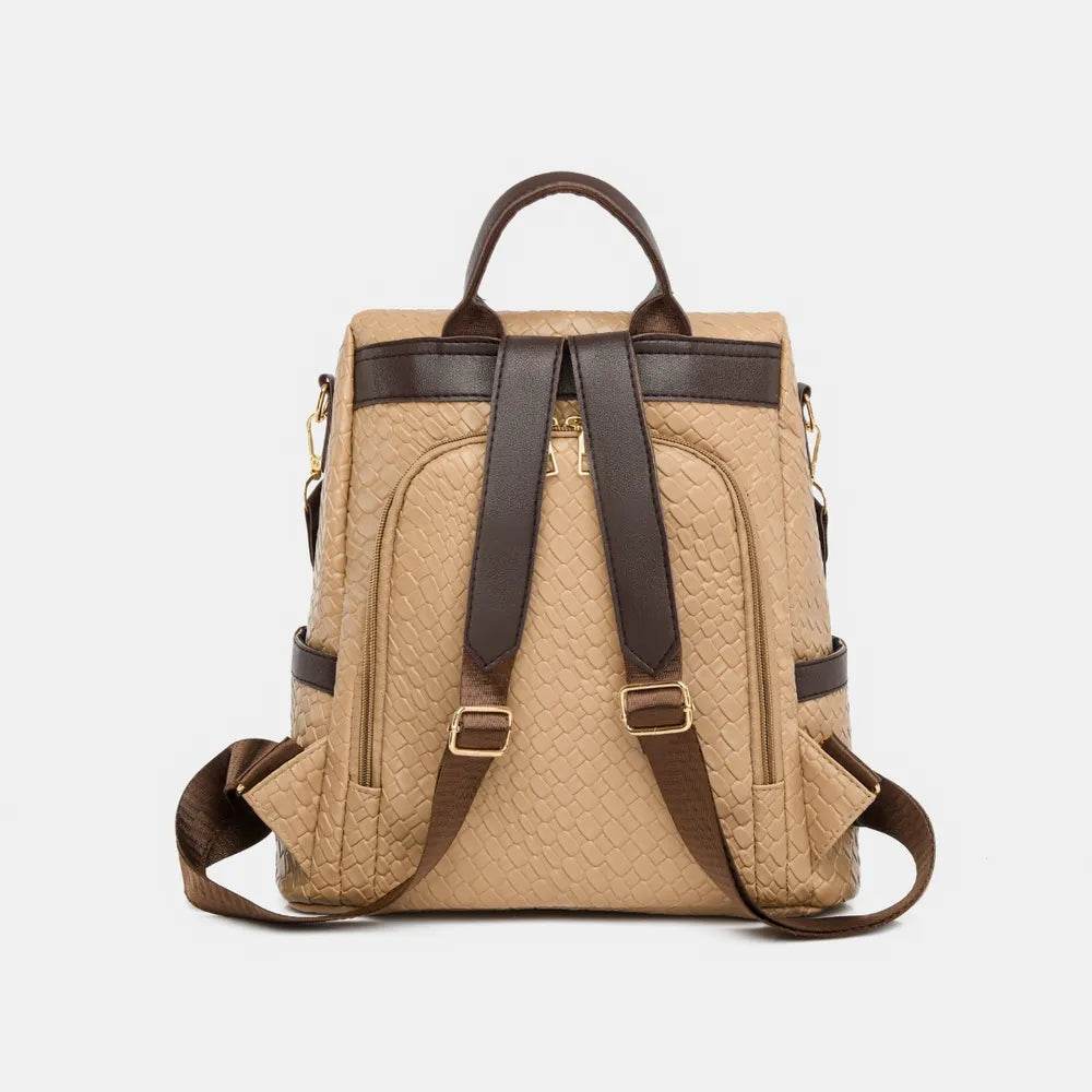 PU Leather Backpack Bag - Tredona LLC