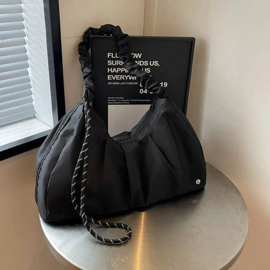 Ruched Large Tote Bag - Tredona LLC