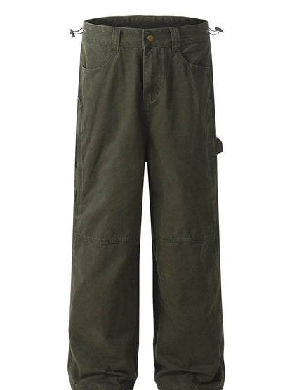 Men's Cargo Wide-Leg Jeans - Tredona LLC
