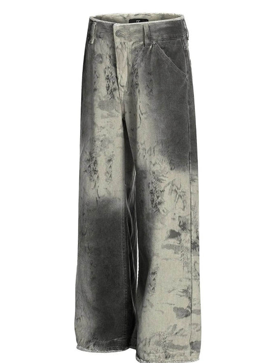 Men's Wide Leg Jeans - Tredona LLC